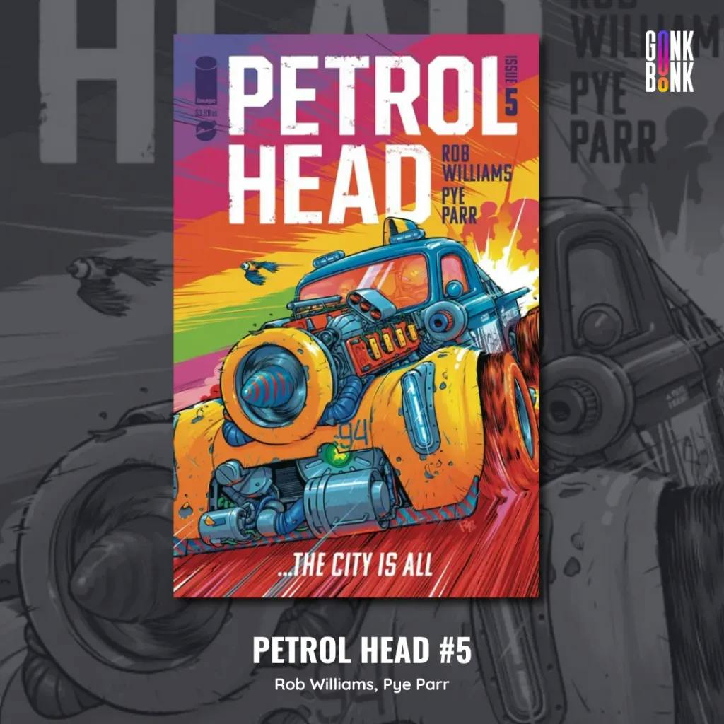 Petrol Head 5 comic cover