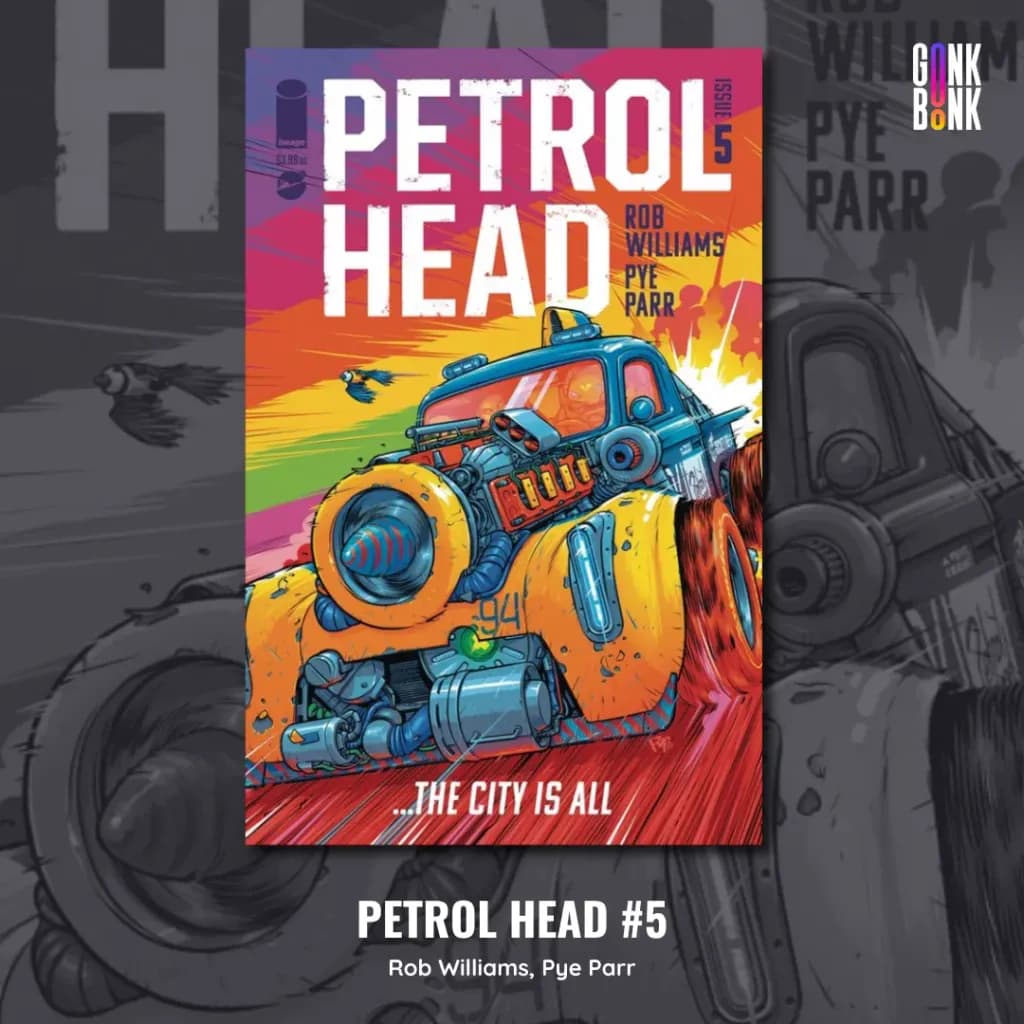 Petrol Head 5 comic cover