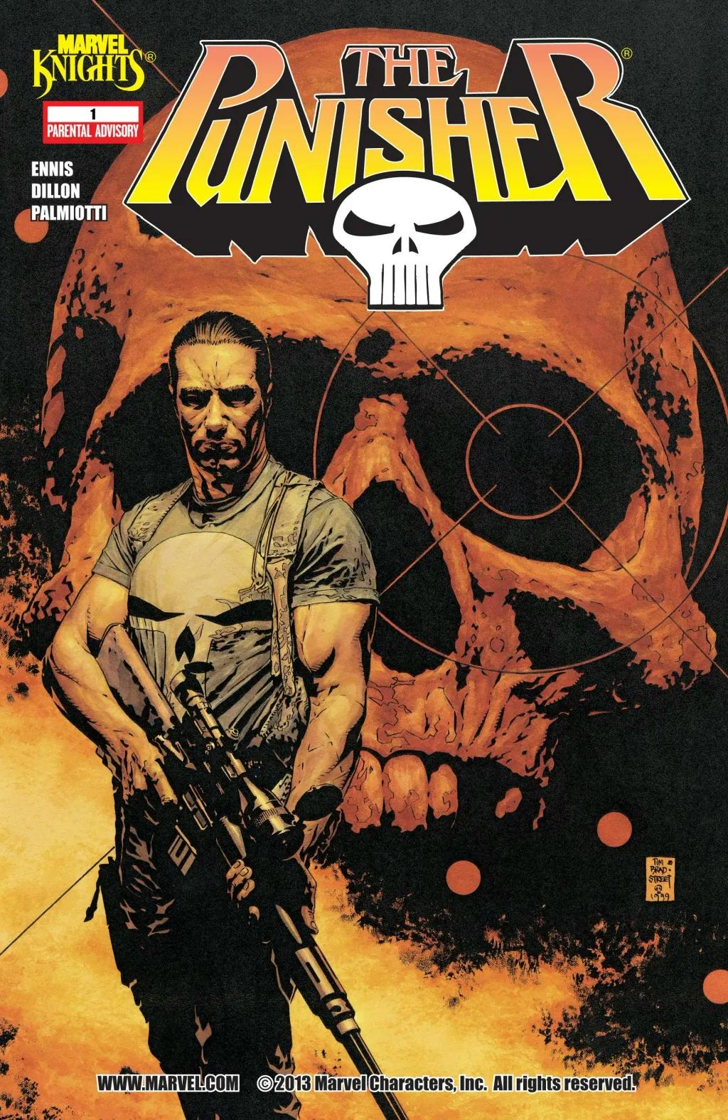 The Punisher #1 by Garth Ennis and Steve Dillon