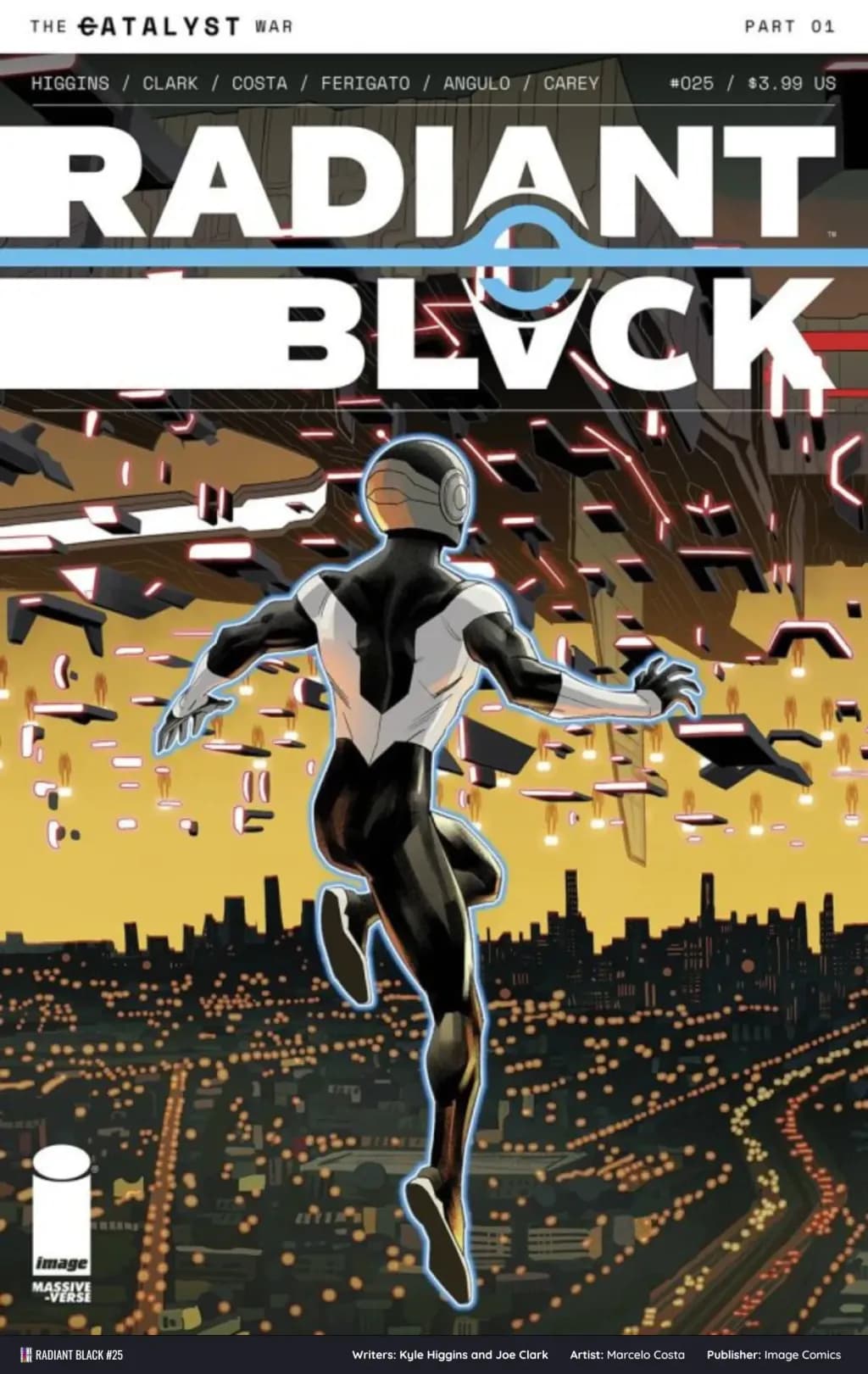 Radiant Black #25 Cover