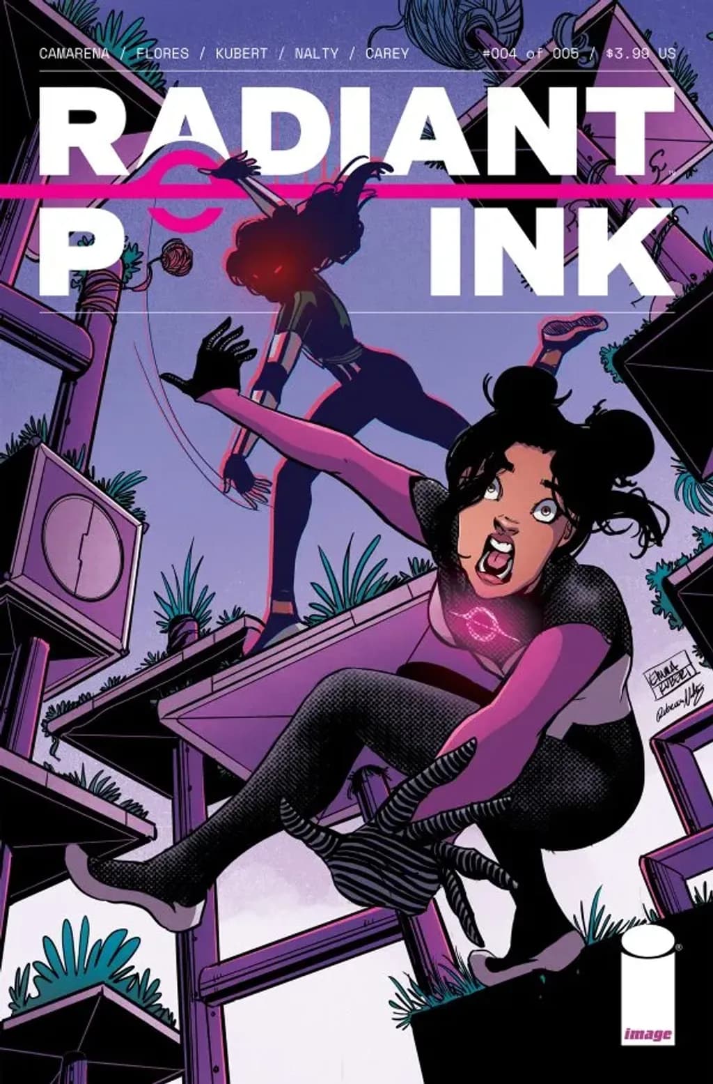 Radiant Pink #4 By Meghan Camarena, Melissa Flores, Emma Kubert, Rebecca Nalty, and Becca Carey