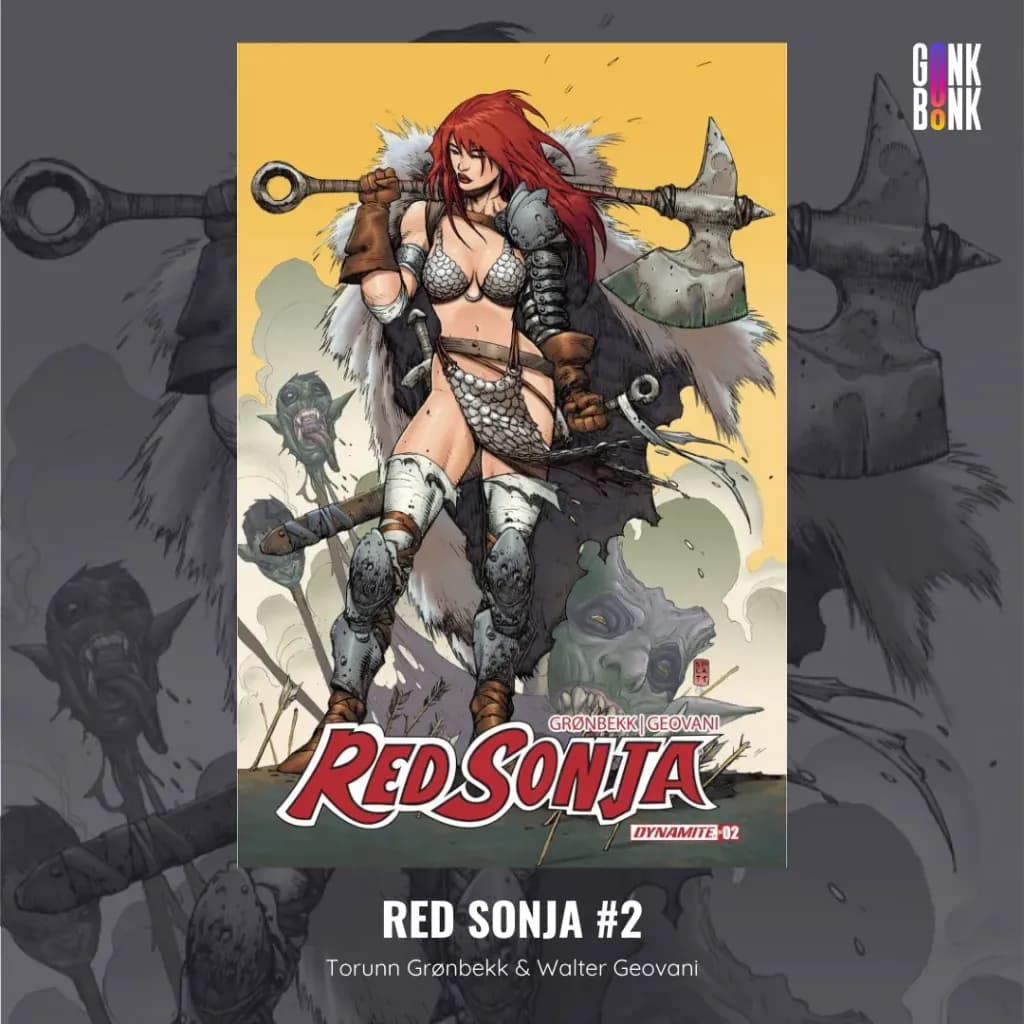 Red Sonja #2 Cover