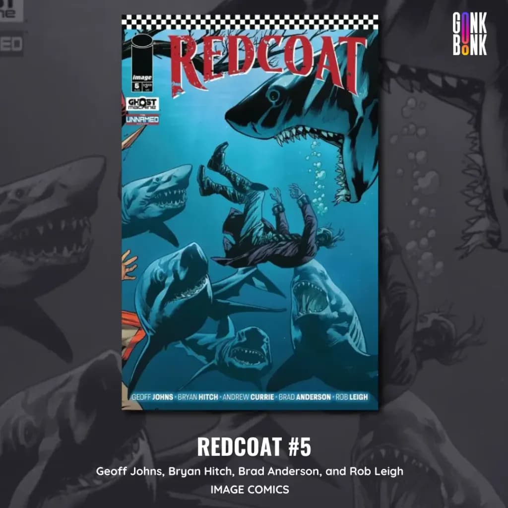 Redcoat 5 comic cover