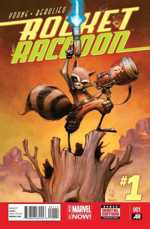 Cover of Rocket Raccoon #1