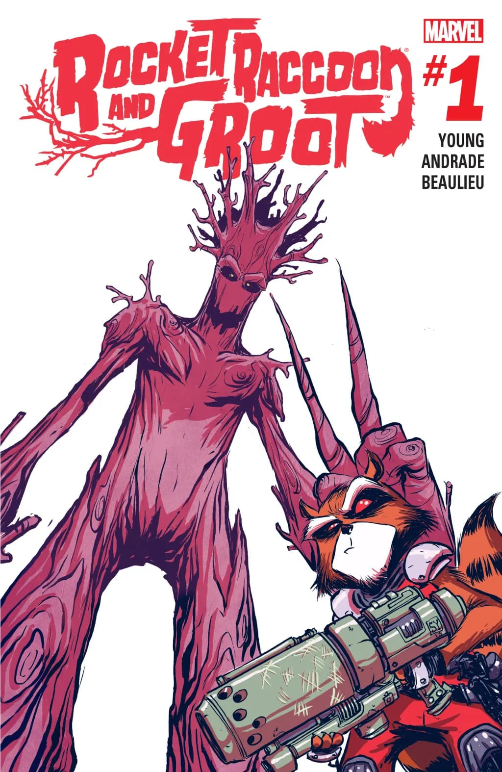 Rocket Raccoon and Groot #1 cover