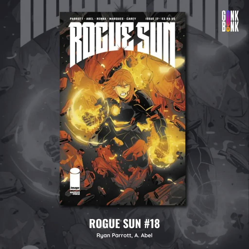 Rogue Sun 18 comic cover