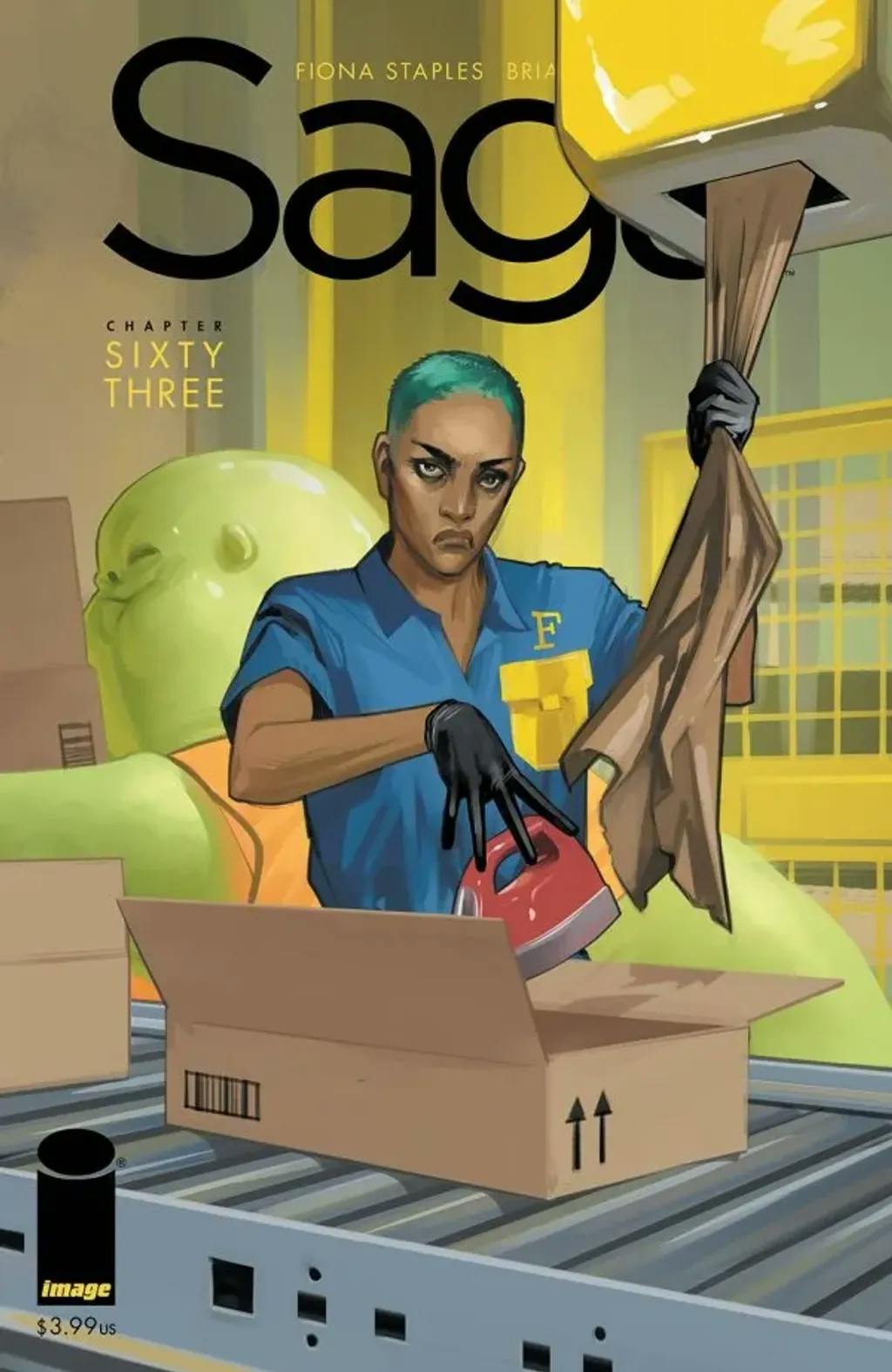 Saga #63 By Brian K. Vaughan and Fiona Staples