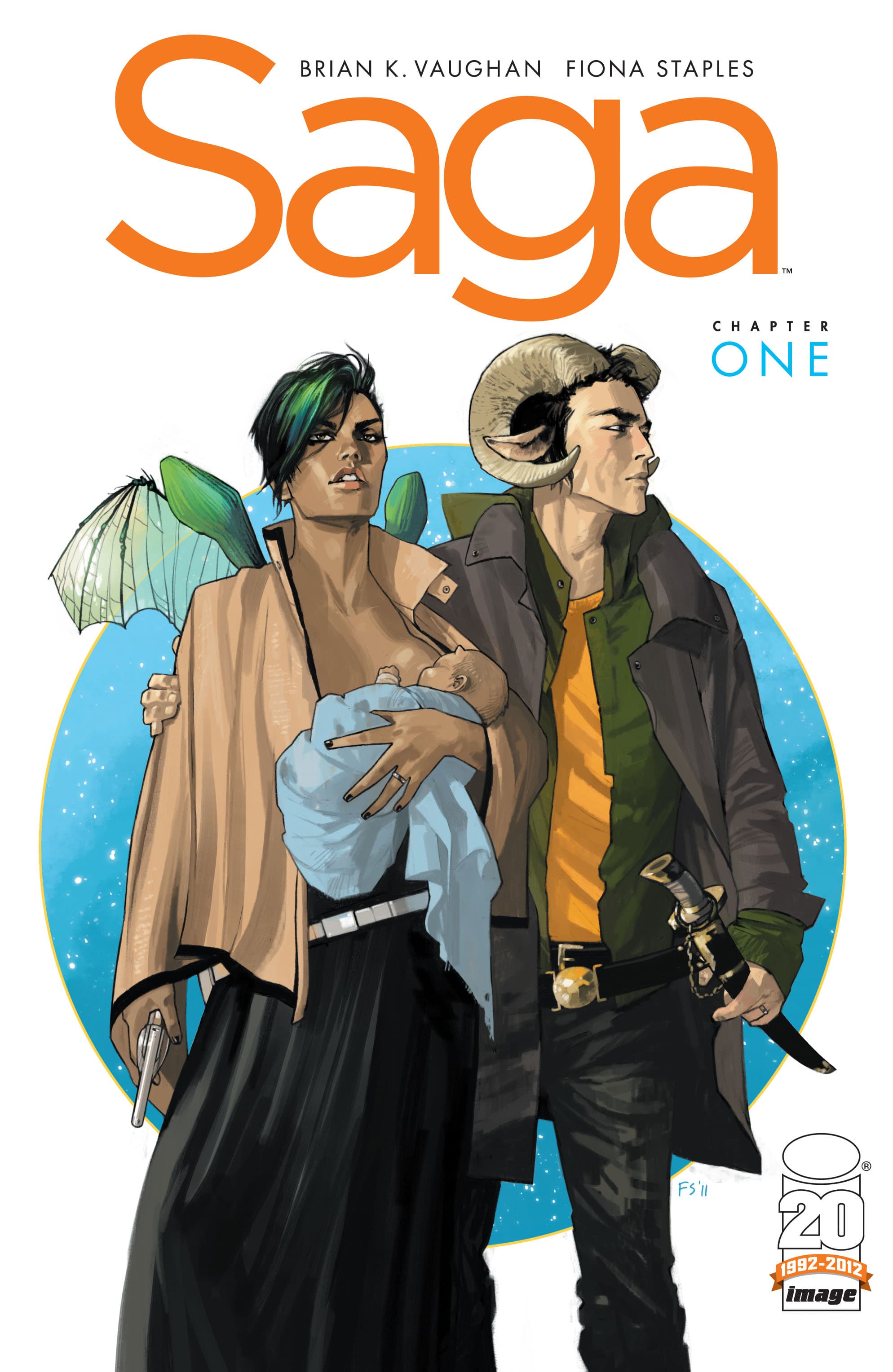 Saga By Brian K. Vaughan and Fiona Staples 