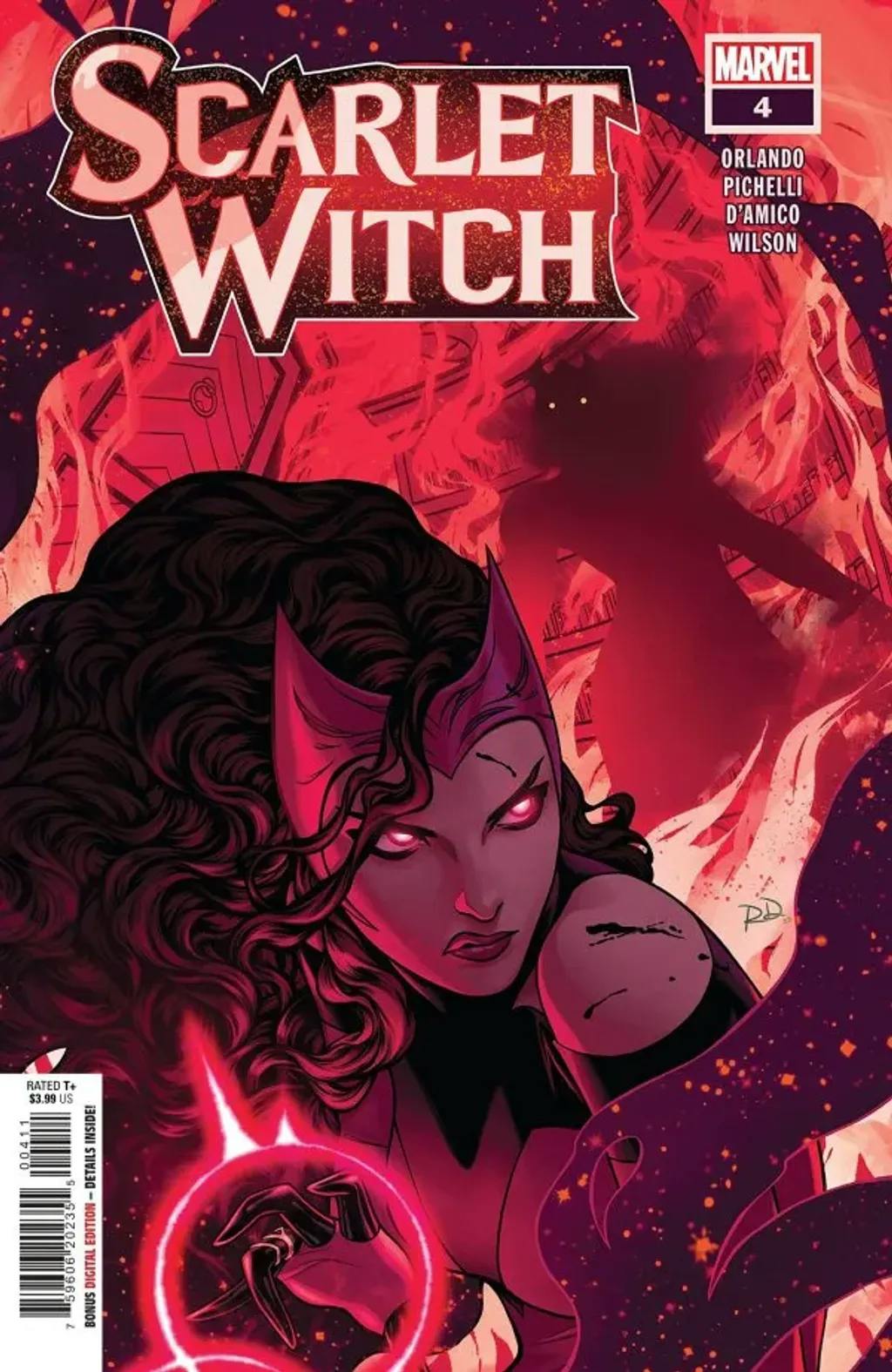 Scarlet Witch #4 By Steve Orlando, Sara Pichelli, Elisabetta D’Amico, and Matt Wilson