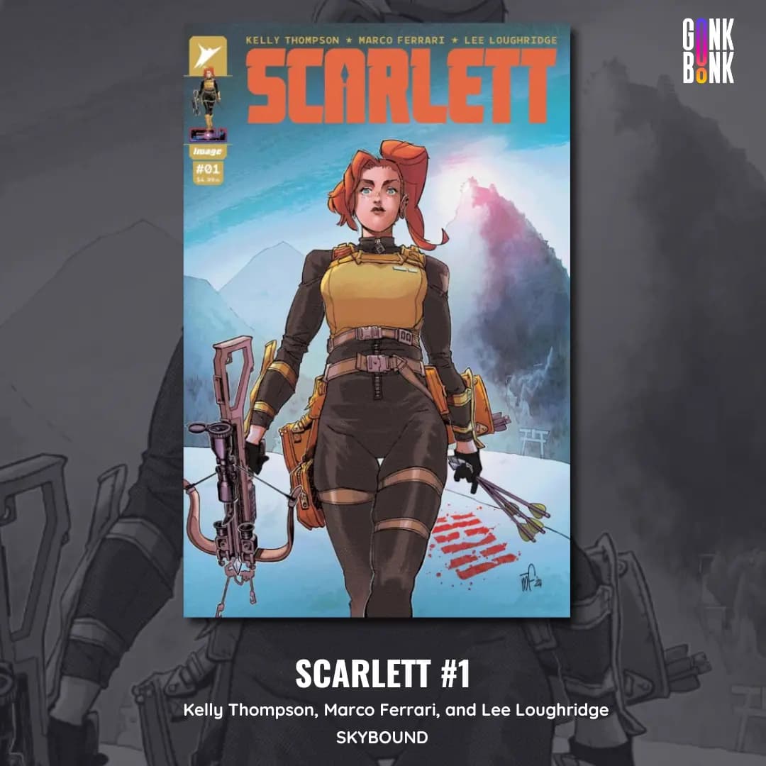 Scarlett 1 comic cover