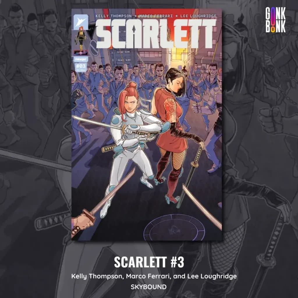 Scarlett 3 comic cover 