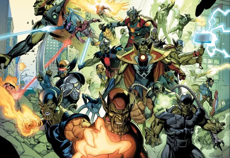 Secret Invasion 2 by Brian Michael Bendis and Leinil Yu