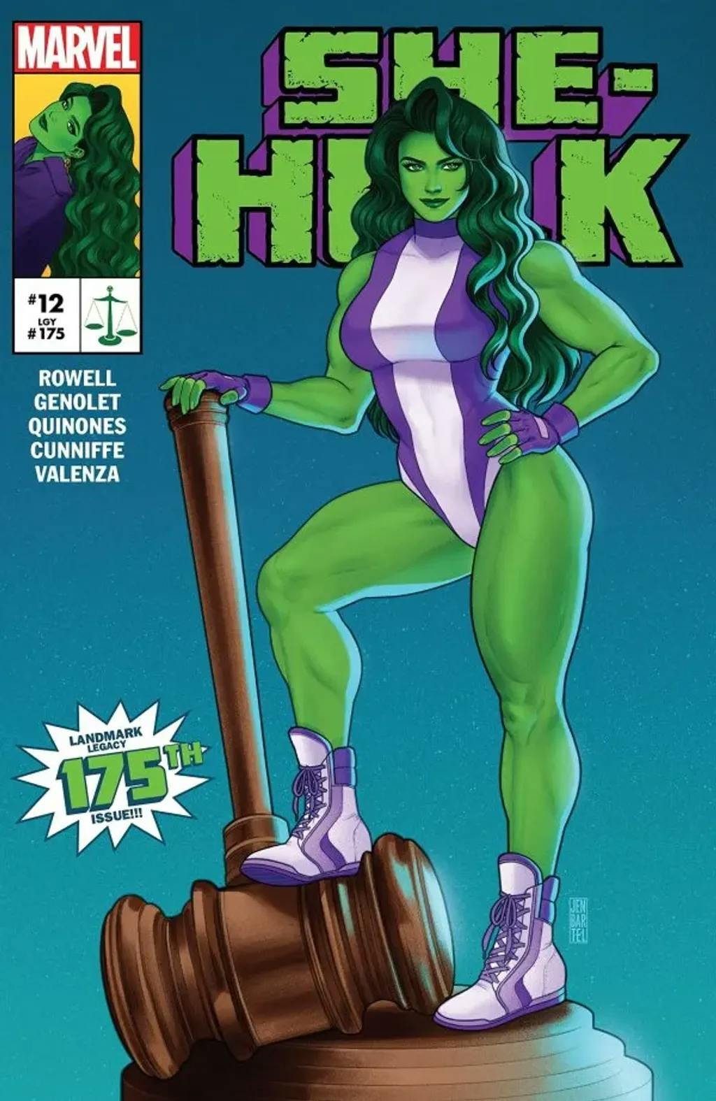 She-Hulk #12 by Rainbow Rowell, Andrés Genolet, Dee Cunniffe, Bryan Valenza