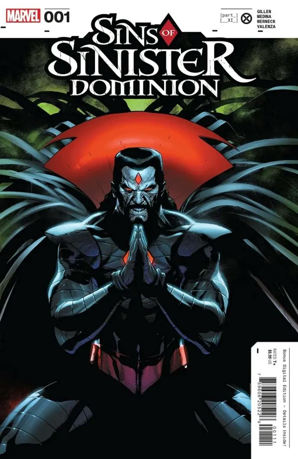 Sins of Sinister: Dominion #1 By Kieron Gillen, Paco Medina, Lucas Werneck, and Bryan Valenza