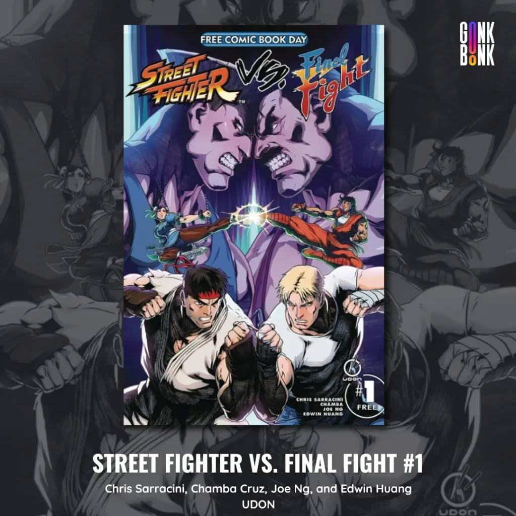 Street Fighter vs. Final Fight 1 comic cover