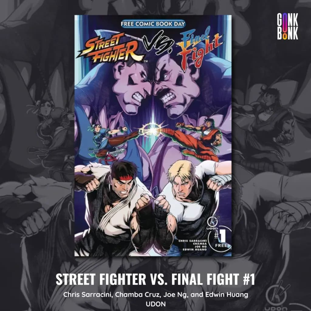 Street Fighter vs. Final Fight 1 comic cover