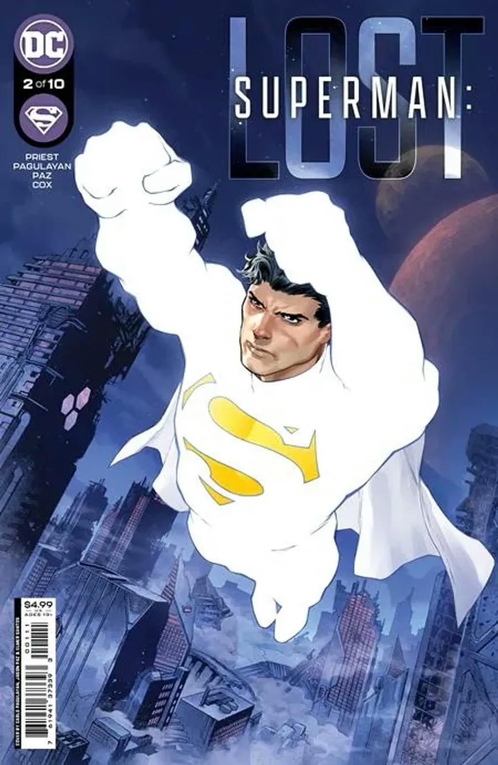 Superman: Lost #2 By Christopher Priest, Carlo Pagulayan, Jason Paz, and Jeromy Cox
