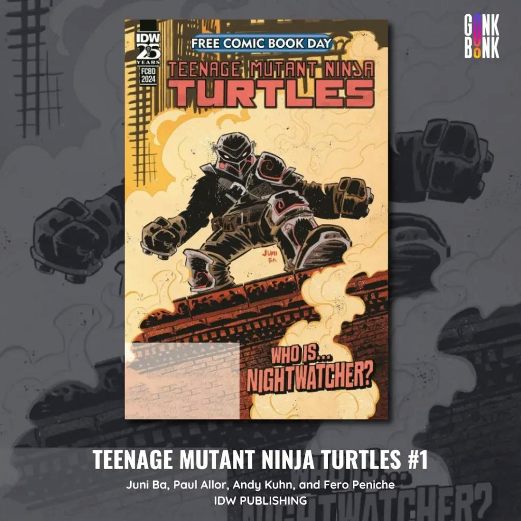 Teenage Mutant Ninja Turtles 1 comic cover