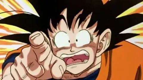 Goku shocked