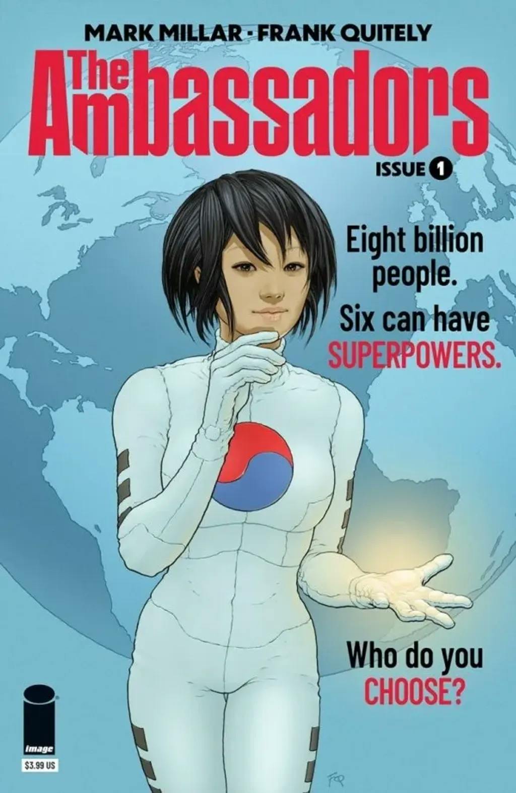 The Ambassadors #1 by Mark Millar and Frank Quitely