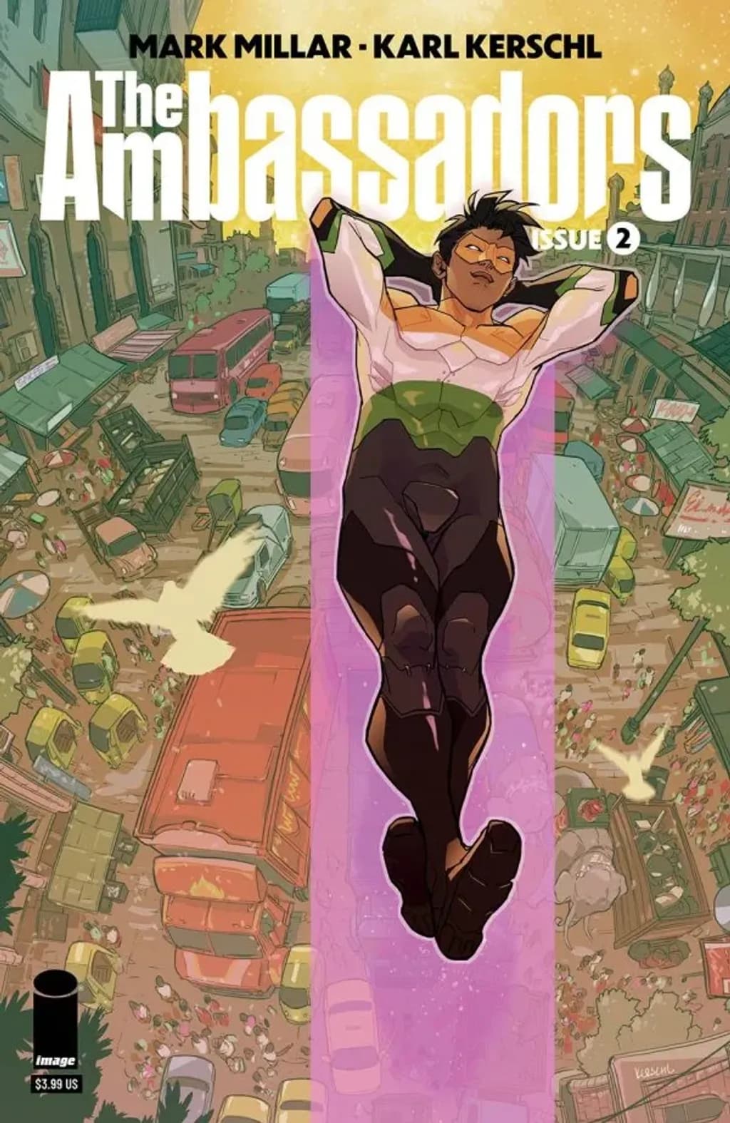 The Ambassadors #2 By Mark Millar and Karl Kerschl