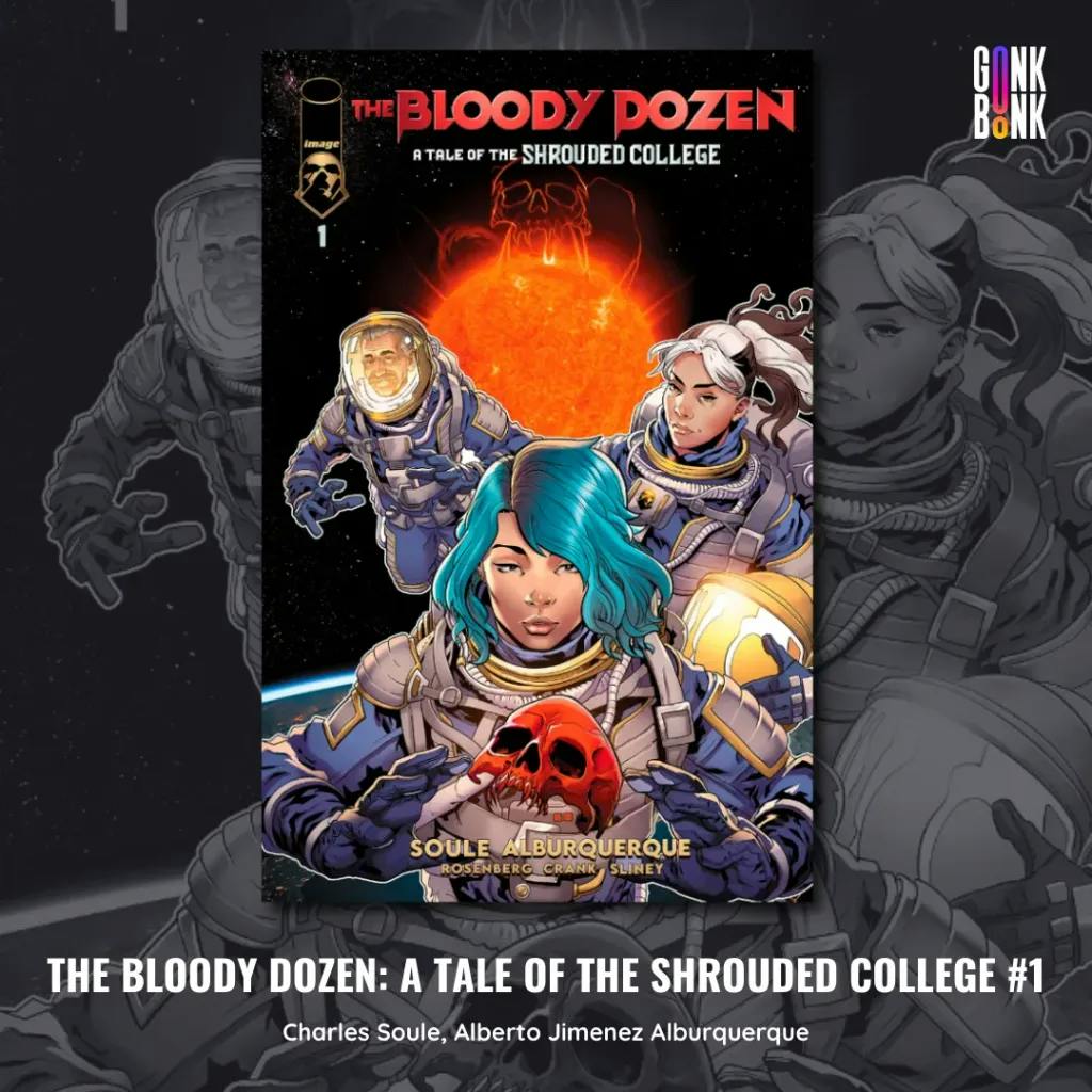 The Bloody Dozen_ A Tale of the Shrouded College 1 comic cover