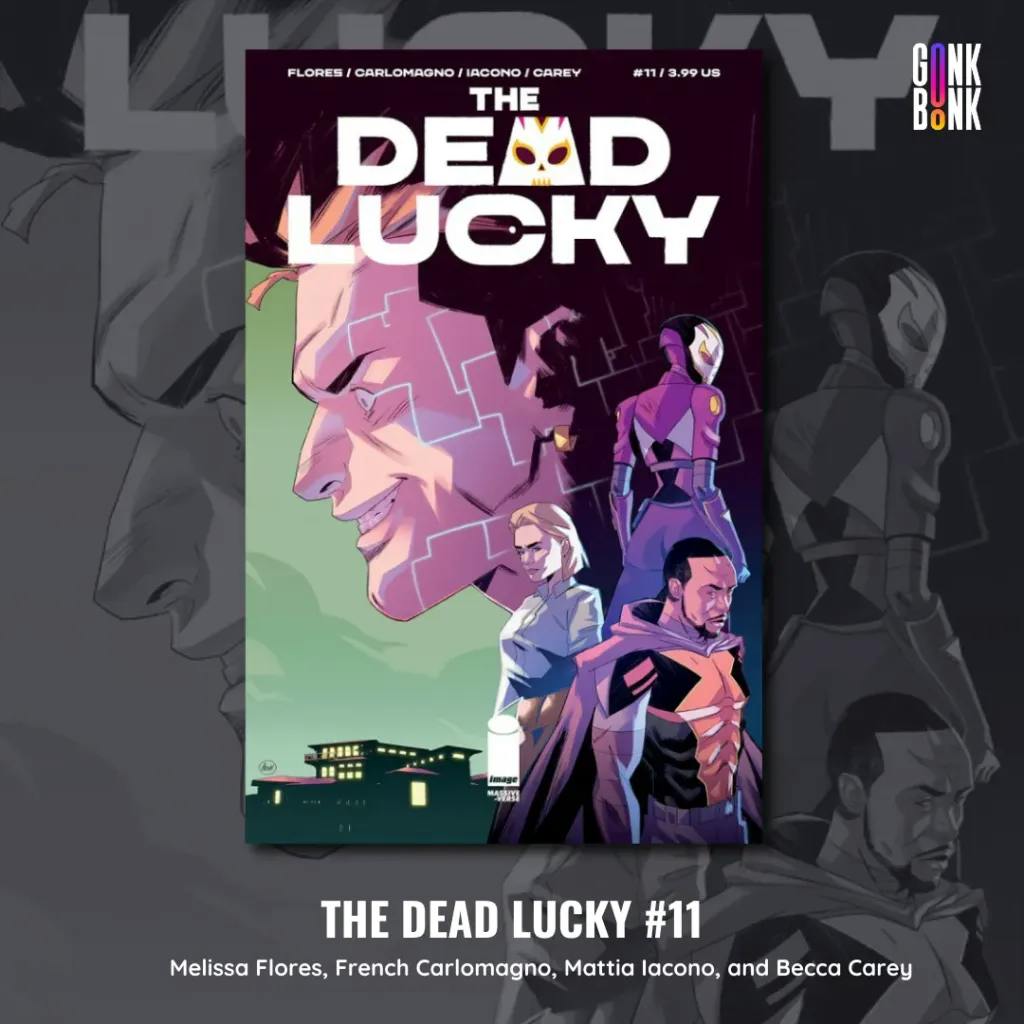 The Dead Lucky 11 comic cover