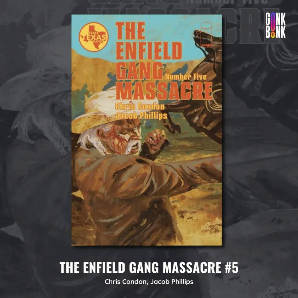 The Enfield Gang Massacre 5 comic cover
