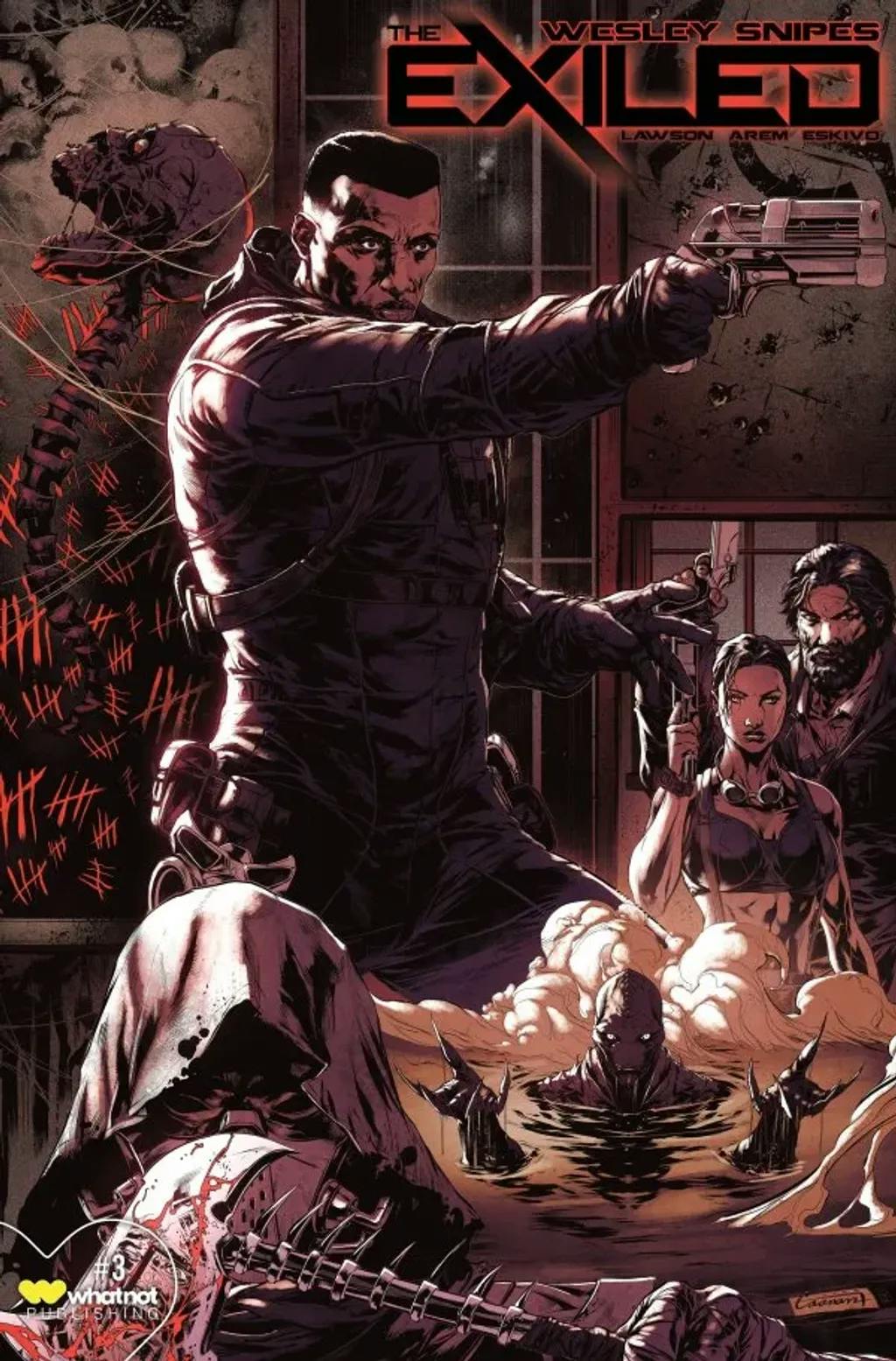 The Exiled #3 By Wesley Snipes, Adam Lawson, Keith Arem, and Eskivo