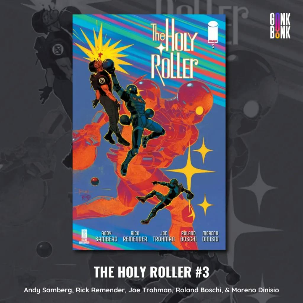 The Holy Roller 3 comic cover