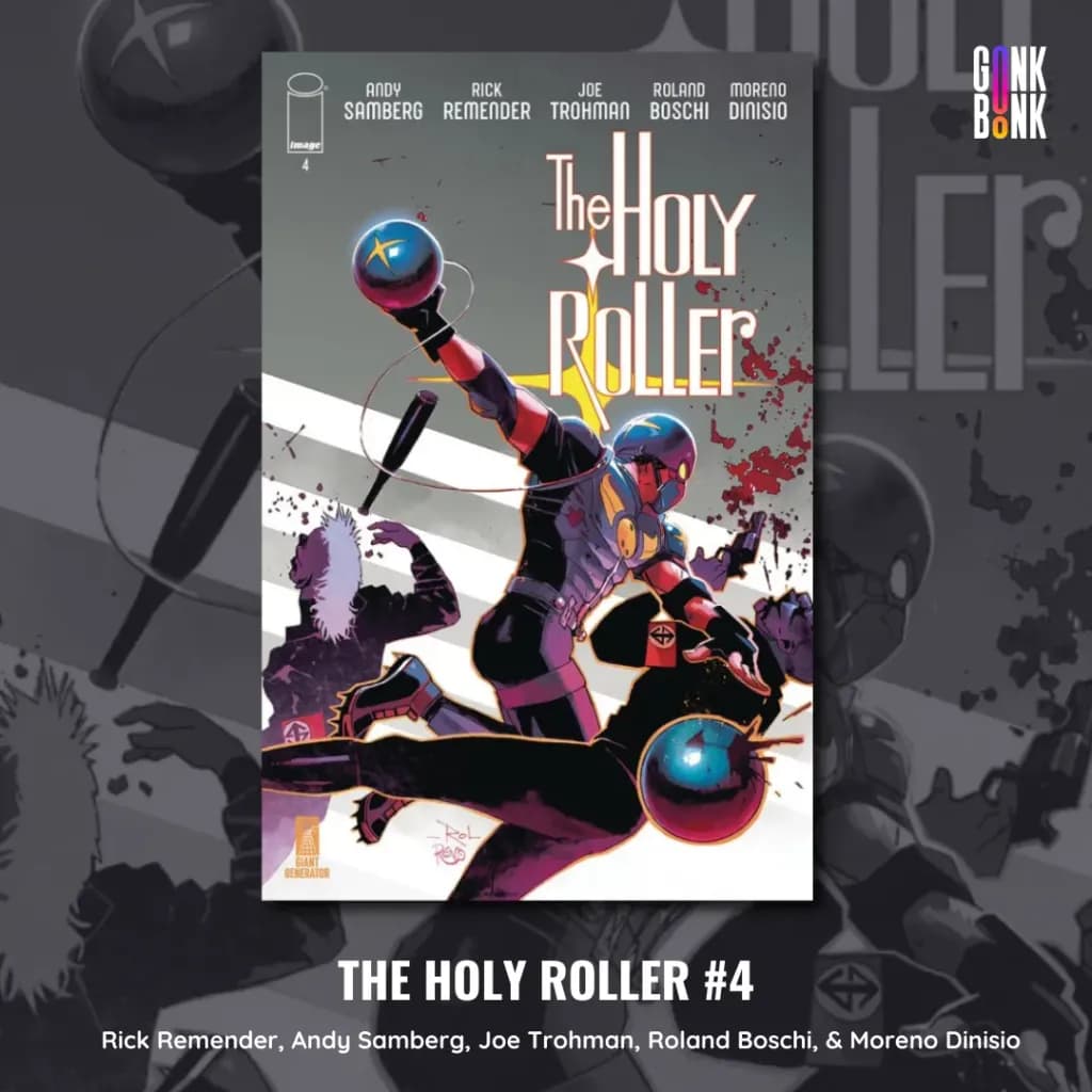 The Holy Roller 4 comic cover