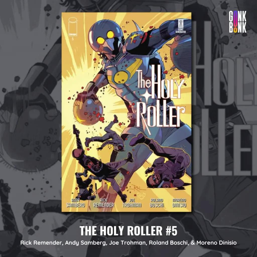 The Holy Roller 5 comic cover