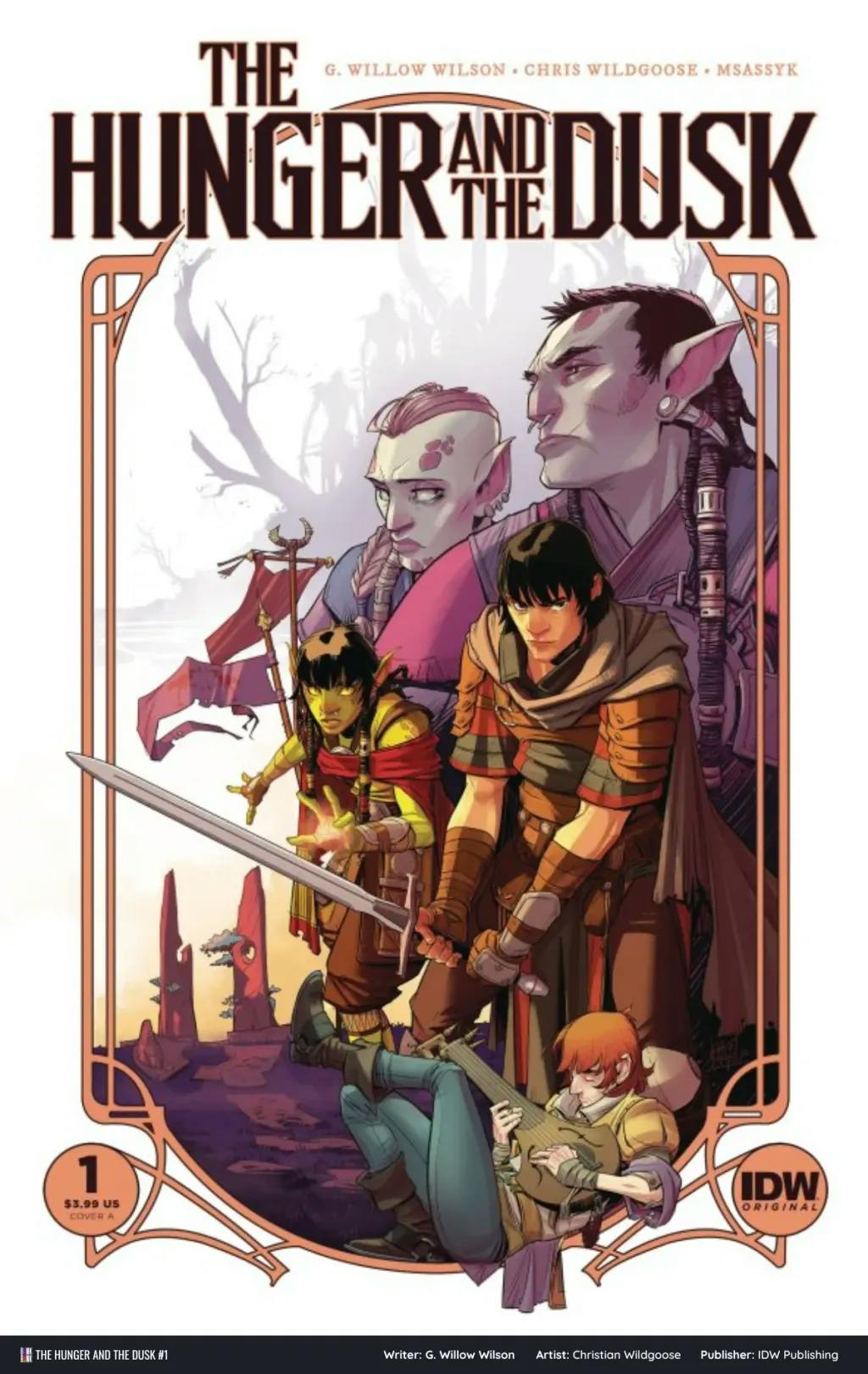 The Hunger and the Dusk #1 Cover
