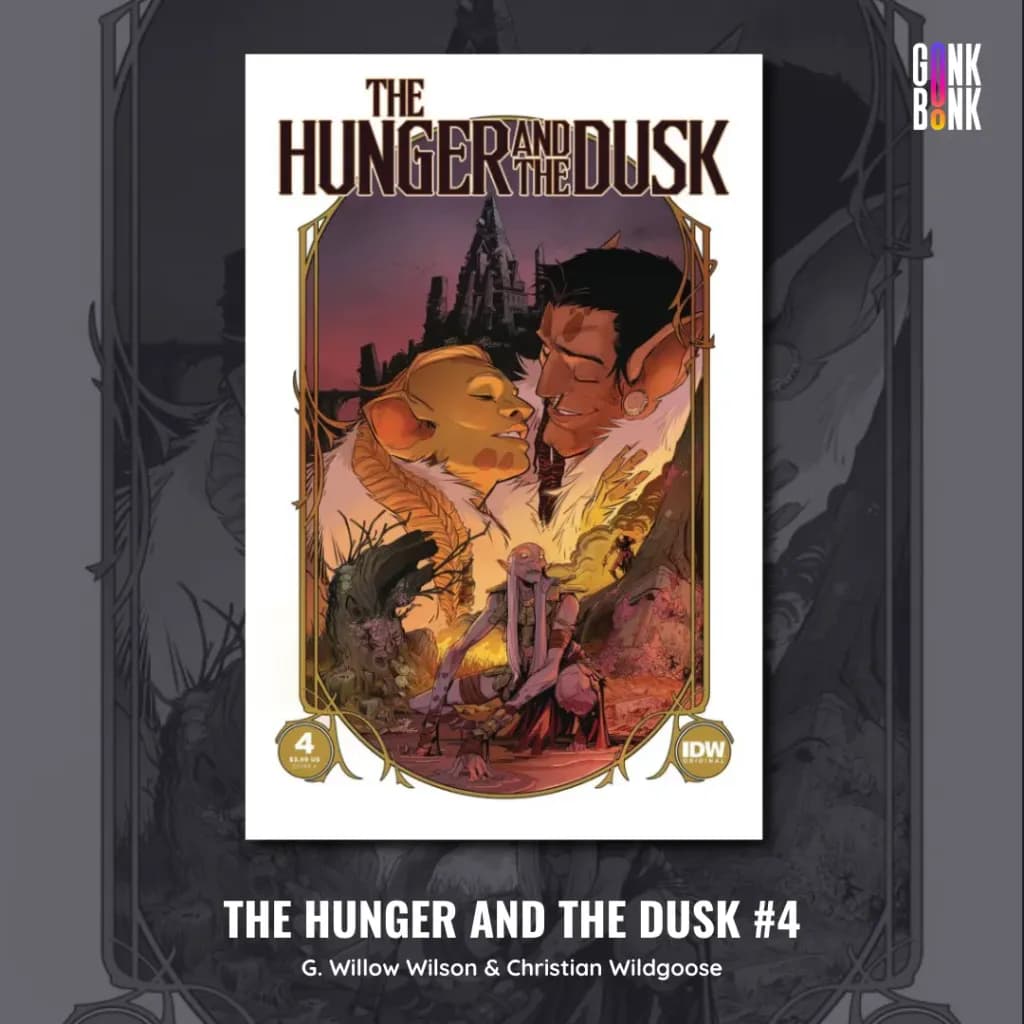 The Hunger and the Dusk 4 Comic Cover