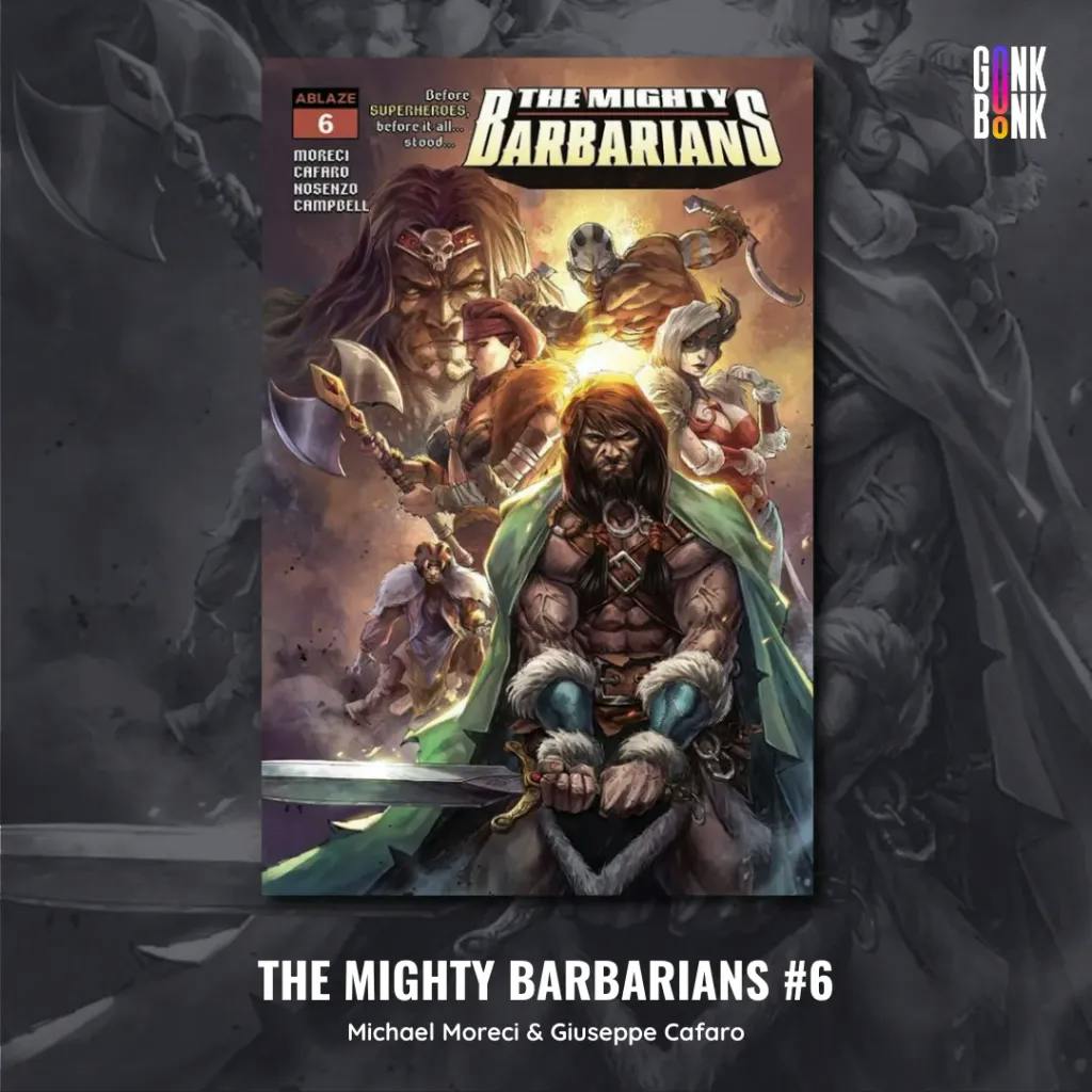 The Mighty Barbarians #6 Cover