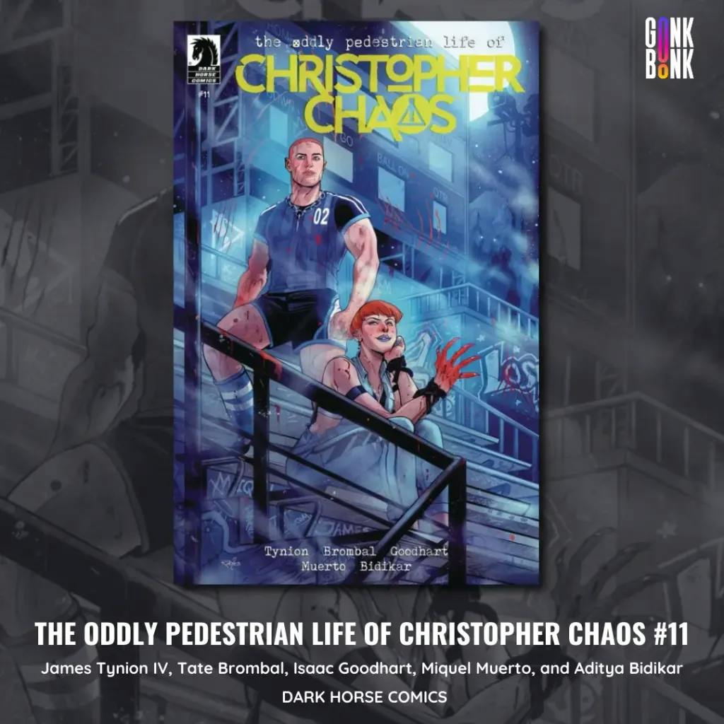 The Oddly Pedestrian Life of Christopher Chaos 11 comic cover