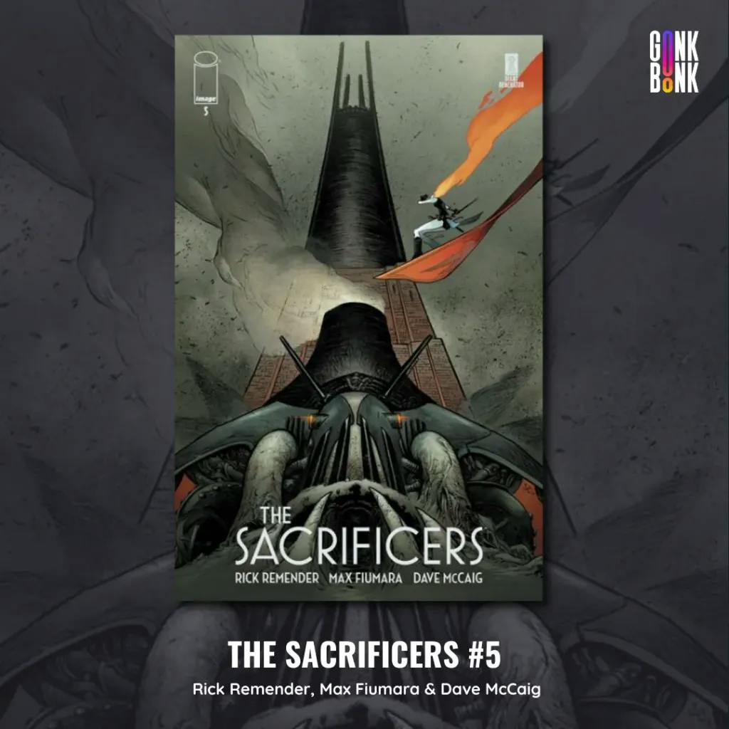 The Sacrificers 5 Comic Cover