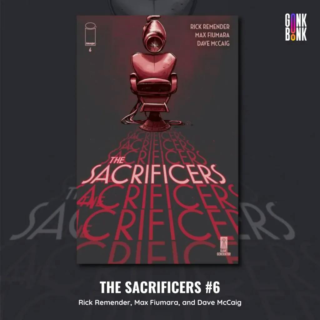 The Sacrificers 6 Comic Cover
