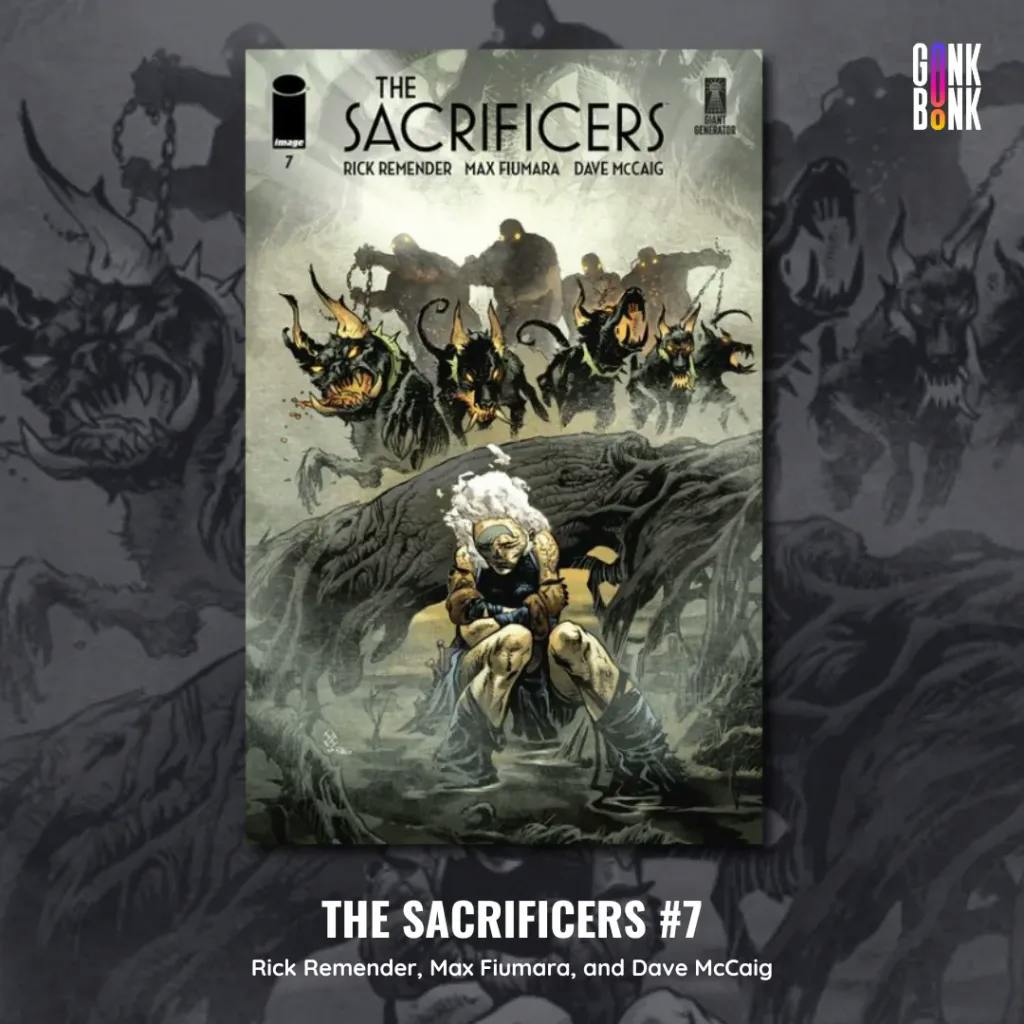 The Sacrificers 7 comic cover
