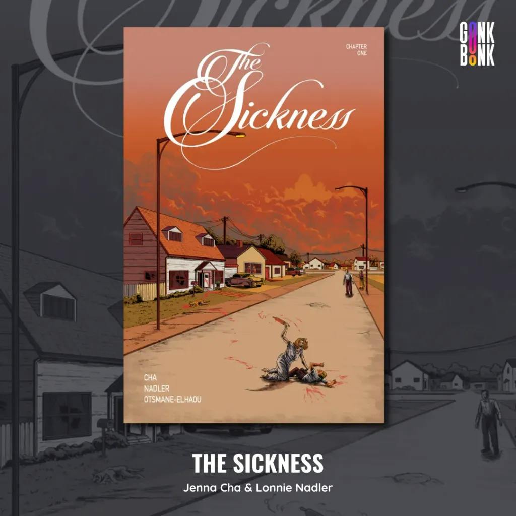 The Sickness comic cover