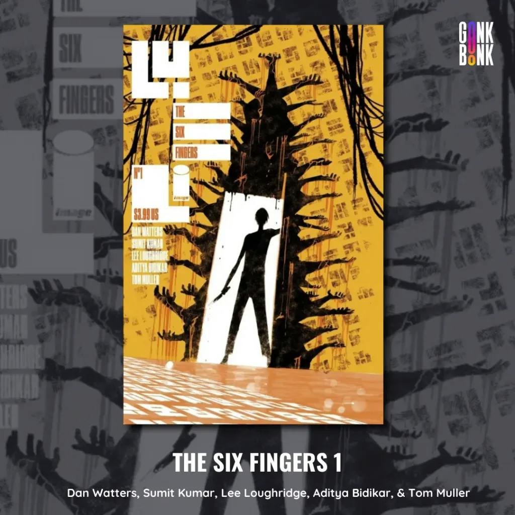The Six Fingers 1 comic cover