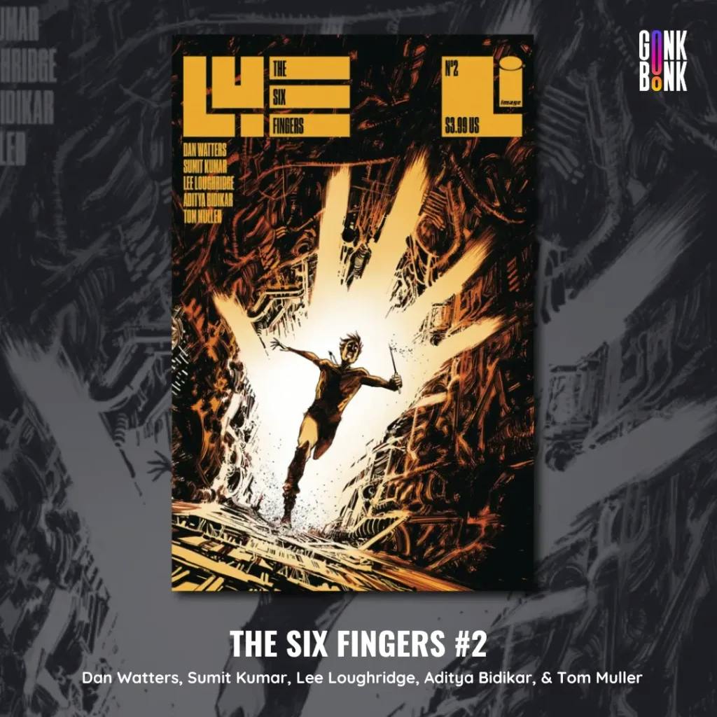 The Six Fingers 2 comic cover