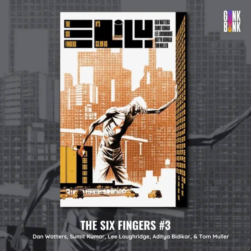The Six Fingers 3 comic cover