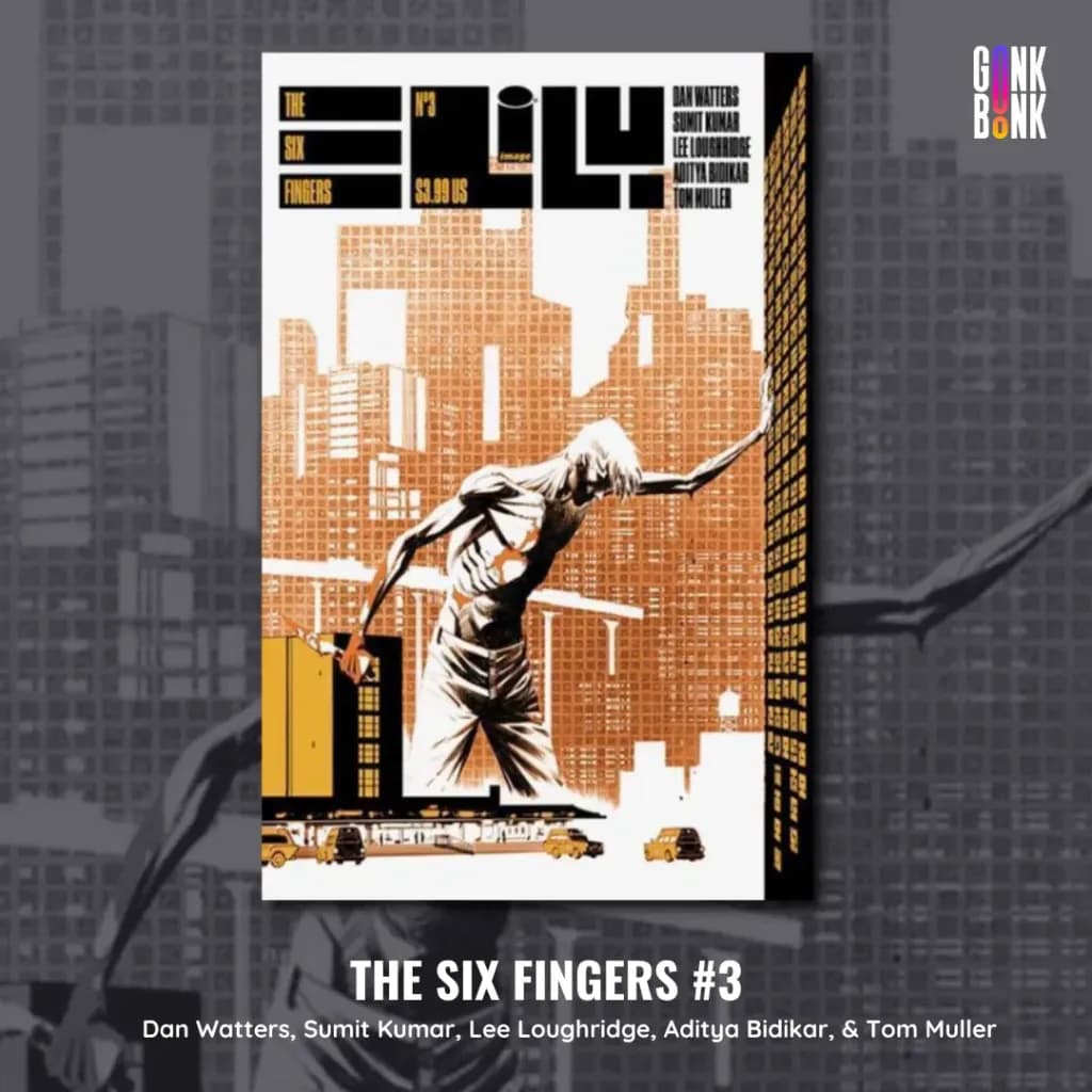 The Six Fingers 3 comic cover