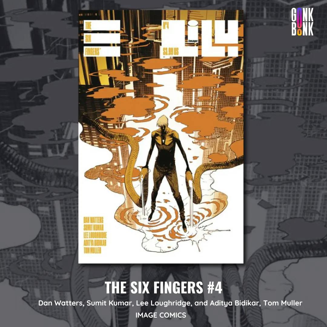 The Six Fingers 4 comic cover