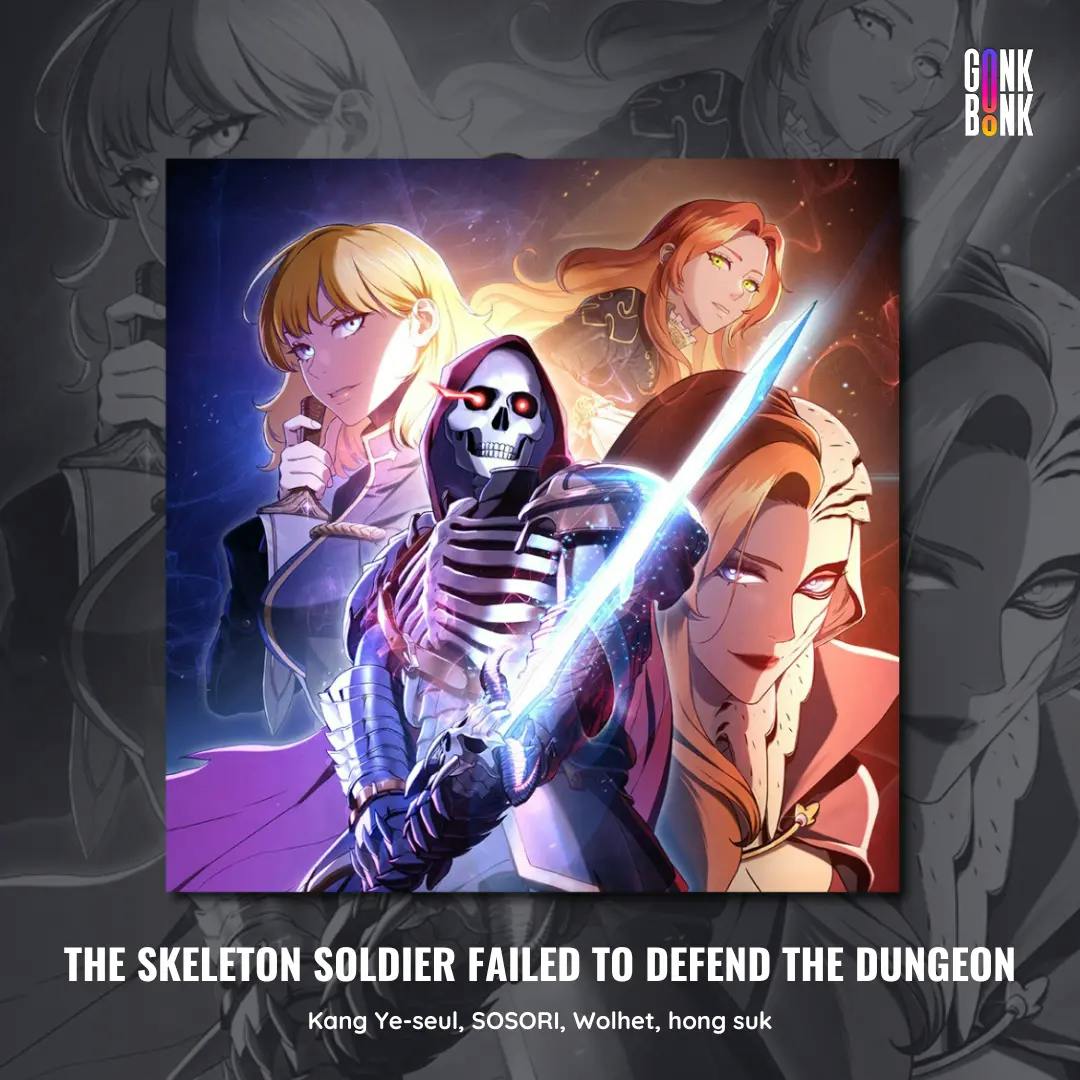 The Skeleton Soldier Failed to Defend the Dungeon webtoon cover