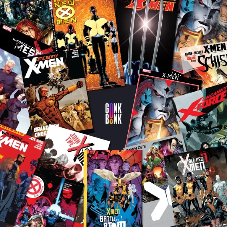 The Ultimate X-Men Reading Guide. Various X-Men covers.