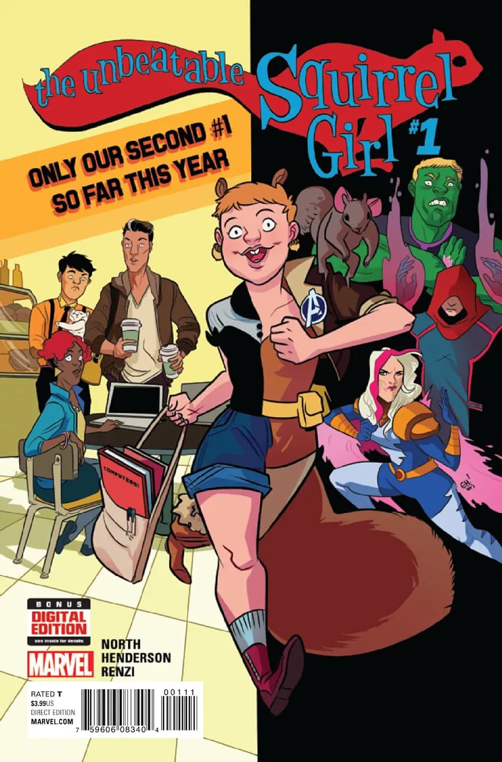 Unbeatable Squirrel Girl #1 cover