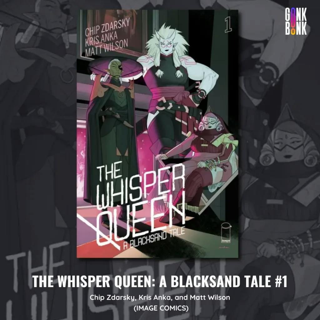 The Whisper Queen_ A Blacksand Tale 1 comic cover