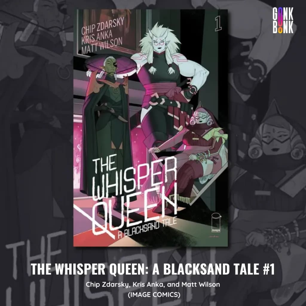 The Whisper Queen_ A Blacksand Tale 1 comic cover